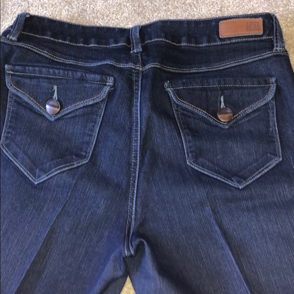 Liz Claiborne dark wash jean - Picture 2 of 3